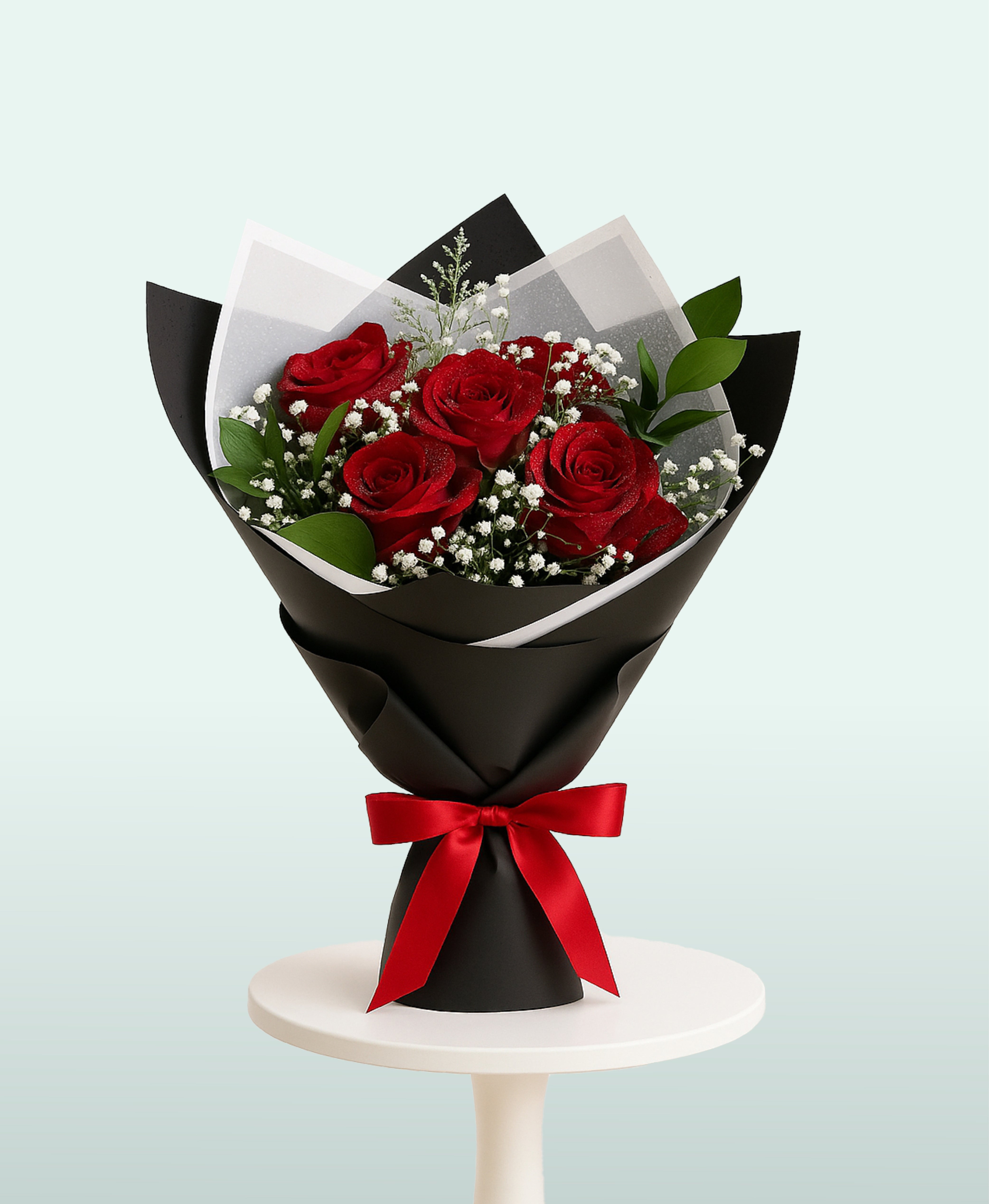 Crimson Charm Bouquet
